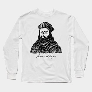 Jerome of Prague. Christian figure. Long Sleeve T-Shirt